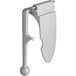 A silver metal Feed Chute Pusher with a handle.
