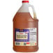 A Lee Kum Kee 1 gallon jug of sesame flavored seasoning oil.