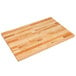 a wooden cutting board with a white background