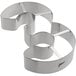 Number 3 Cookie Cutter - Stainless Steel, 11