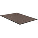 A rectangular brown Lavex indoor entrance mat with a black border.