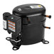 A Beverage-Air 1/2 hp Compressor with a black housing and cover.