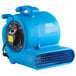 A blue Lavex 2-speed compact air blower with a black handle.