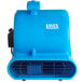 A blue Lavex compact air blower with a black handle.