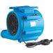 A blue Lavex air blower with a black cord.