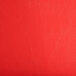 A Lancaster Table & Seating wood bar stool with a red vinyl seat on a white background.