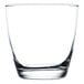 A clear Libbey rocks glass.