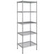 A Steelton wire shelving unit with 5 shelves.