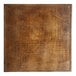 A Lancaster Table & Seating square butcher block table with a wood surface.