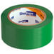 A roll of green Shurtape VP 410 green line set tape.