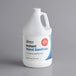 A white bottle of Noble Chemical alcohol based gel hand sanitizer.