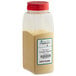 A plastic container of Regal ground English mustard with a red lid.