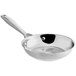 A Vollrath stainless steel fry pan with a handle.