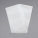 a close up of a white cloth