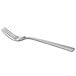 A Delco Brayleen stainless steel dinner fork with a silver handle.