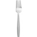 A Delco Colton stainless steel salad fork with a silver handle.