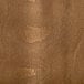 A detached vintage wood seat with scratches.