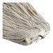 A white Lavex cotton mop head with a screw-on band.