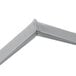 A white metal corner of a Bally door gasket.