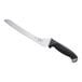 A Schraf serrated bread knife with a black TPRgrip handle and a silver blade.