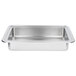 A Vollrath stainless steel water pan on a counter.