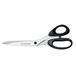 A pair of Victorinox kitchen shears with black handles.
