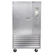 A Traulsen stainless steel reach-in blast chiller with a door open.