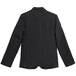 A Henry Segal black tuxedo jacket for women with buttons.