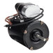 A black Heatcraft evaporator fan motor with wires.