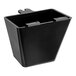 A black plastic Hoshizaki spout container with two holes and a clip.