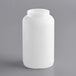 A Tablecraft white plastic container with a lid.