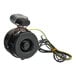 A black Heatcraft condenser fan motor with wires.