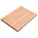 a close up of a wood block