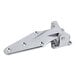A close-up of a silver Kason 1070A nylon bearing hinge with screws.