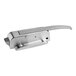 A close-up of a Kason SafeGuard latch body for a door handle.