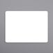 A white rectangular Bizerba scale label on a gray surface.