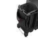 A black Suncast amenity bag in a cart.