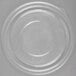 A Sabert FreshPack clear plastic container lid on a white background.