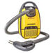 A yellow and grey Vapamore MR-500 Vento vacuum cleaner with a hose attached.