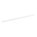 A white replacement lower blade for a 67-inch countertop reversible dough sheeter.