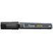 A close up of a black Sharpie Pro marker with a black cap.