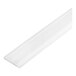 A white replacement upper blade designed for the Estella DSC67 67-inch countertop reversible dough sheeter.