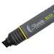 A close up of a Sharpie Pro Black Broad Extra Large Chisel Tip marker.