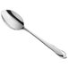 A WMF by BauscherHepp Juwel stainless steel serving spoon with a silver handle and spoon.