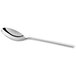 A Hepp by Bauscher silver stainless steel coffee spoon with a long handle.