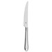 A WMF stainless steel steak knife with a silver handle.