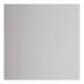 A square nickel gray outdoor table with black edges and a white background.