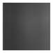 A black square Lancaster Table & Seating outdoor table with a white background.