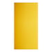A yellow rectangular Lancaster Table & Seating outdoor table on a white background.