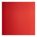 A red rectangular table with a white border.